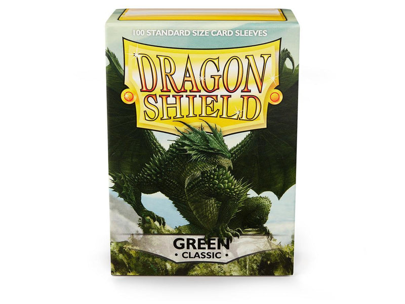 Dragon Shield Classic Sleeve - Green ‘Verdante’ 100ct - Destination Retro