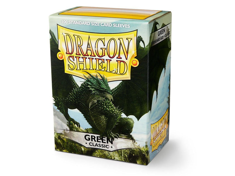 Dragon Shield Classic Sleeve - Green ‘Verdante’ 100ct - Destination Retro