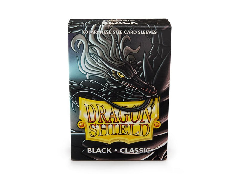 Dragon Shield Matte Sleeve - Black ‘Tao Dong’ 60ct - Destination Retro