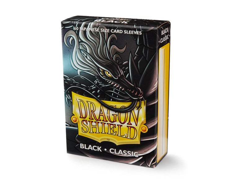 Dragon Shield Matte Sleeve - Black ‘Tao Dong’ 60ct - Destination Retro