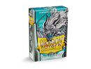 Dragon Shield Matte Sleeve - White ‘Fulgor’ 60ct - Destination Retro