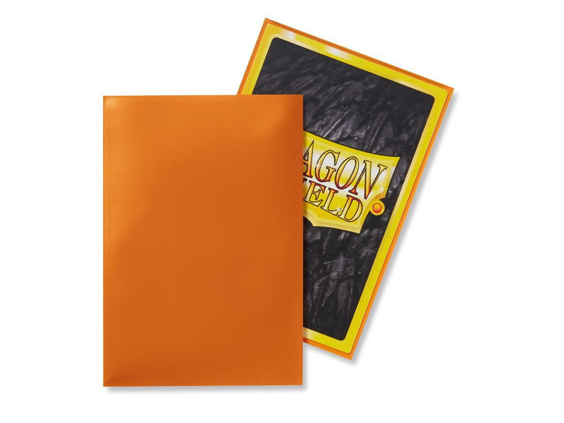 Dragon Shield Matte Sleeve - Orange ‘Tigris’ 60ct - Destination Retro