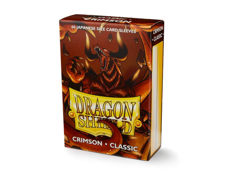 Dragon Shield Matte Sleeve - Crimson ‘Rendshear’ 60ct - Destination Retro