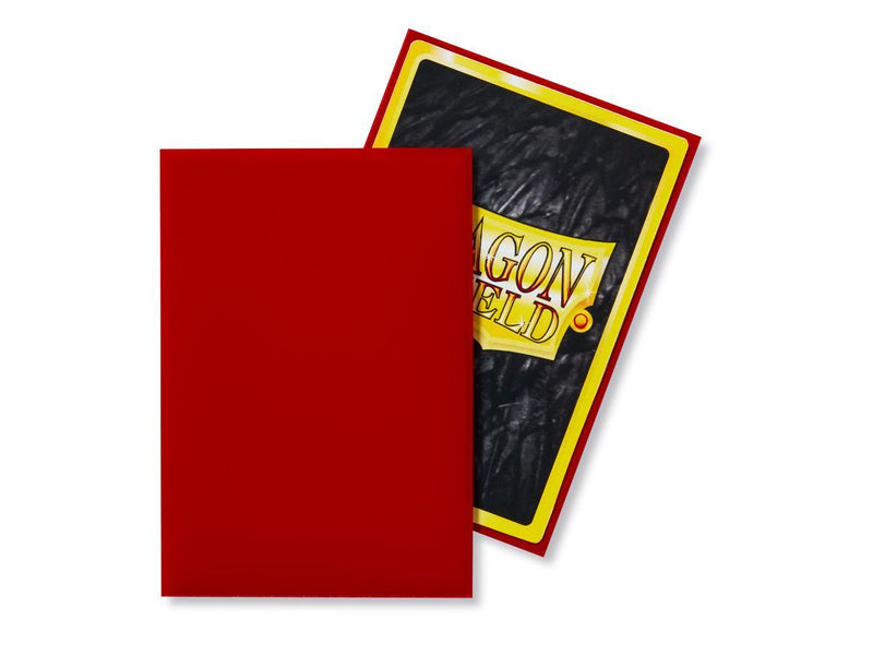 Dragon Shield Matte Sleeve - Crimson ‘Rendshear’ 60ct - Destination Retro