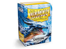 Dragon Shield Matte Sleeve - Sapphire ‘Roiin & Royenna’ 100ct - Destination Retro