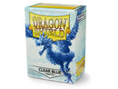 Dragon Shield Matte Sleeve - Clear Blue ‘Celeste’ 100ct - Destination Retro