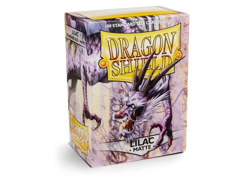 Dragon Shield Matte Sleeve - Lilac ‘Pashalia’ 100ct - Destination Retro
