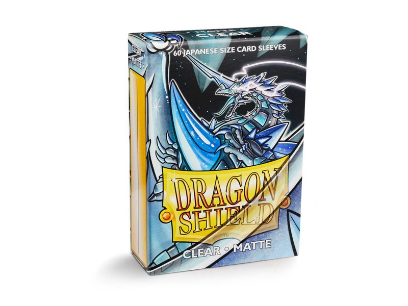 Dragon Shield Matte Sleeve - Clear ‘Kakush’ 60ct - Destination Retro