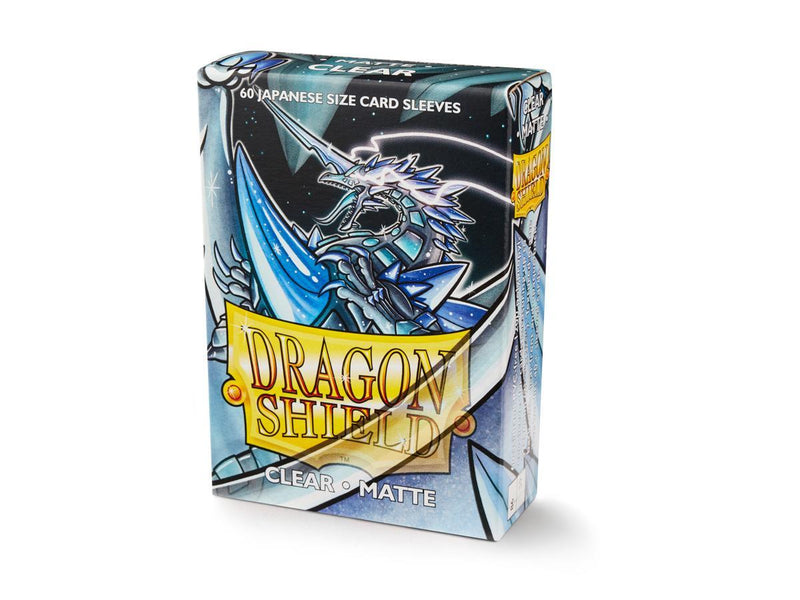 Dragon Shield Matte Sleeve - Clear ‘Kakush’ 60ct - Destination Retro