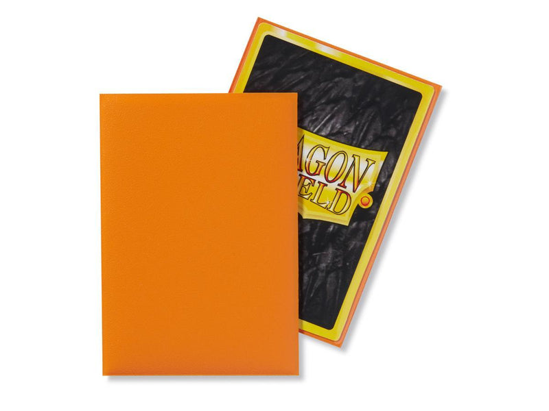 Dragon Shield Matte Sleeve - Orange ‘Kurang’ 60ct - Destination Retro