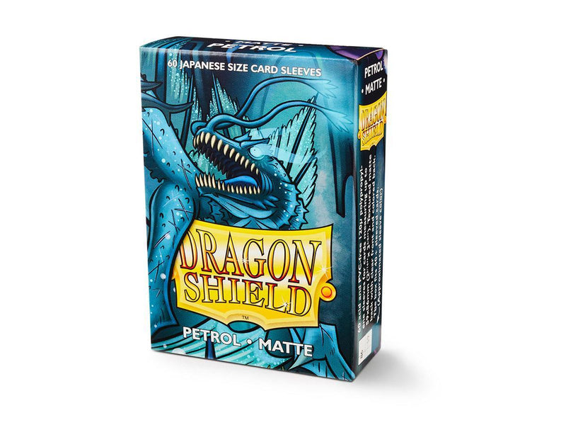 Dragon Shield Matte Sleeve - Petrol ‘Xi’ 60ct - Destination Retro
