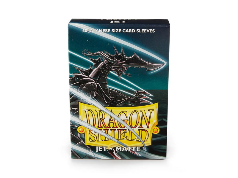 Dragon Shield Matte Sleeve - Jet ‘Extanium’ 60ct - Destination Retro