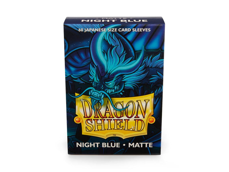 Dragon Shield Matte Sleeve - Night Blue ‘Delphion’ 60ct - Destination Retro