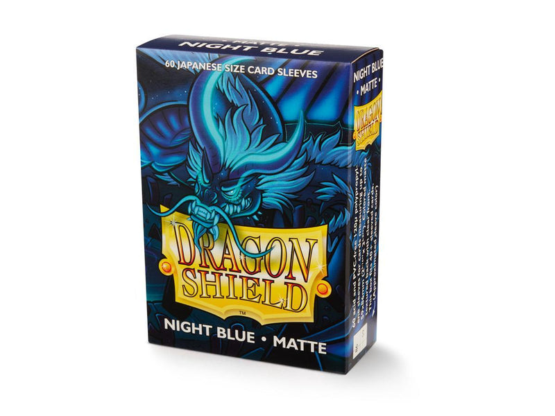 Dragon Shield Matte Sleeve - Night Blue ‘Delphion’ 60ct - Destination Retro