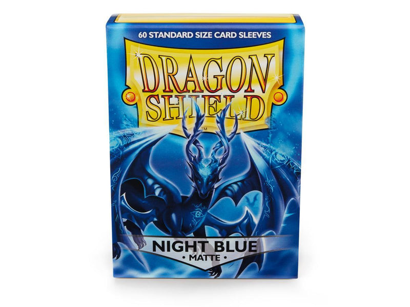 Dragon Shield Matte Sleeve - Night Blue ‘Xon’ 60ct - Destination Retro