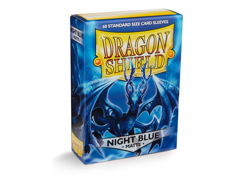 Dragon Shield Matte Sleeve - Night Blue ‘Xon’ 60ct - Destination Retro