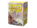 Dragon Shield Non-Glare Sleeve - Clear ‘Mantem’ 100ct - Destination Retro