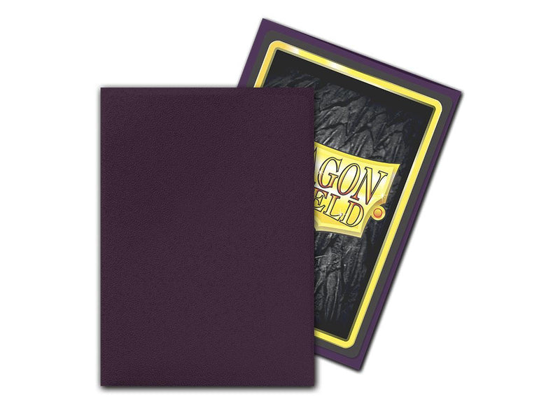Dragon Shield Non-Glare Sleeve - Purple ‘Amifist’ 100ct - Destination Retro