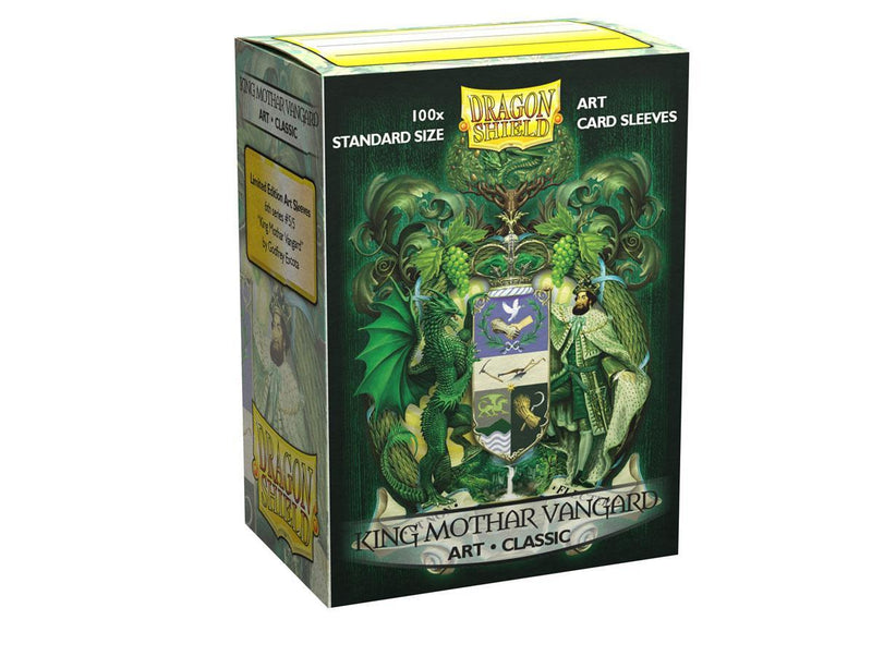 Dragon Shield Art Sleeve - ‘King Mothar Vangard‘ 100ct - Destination Retro
