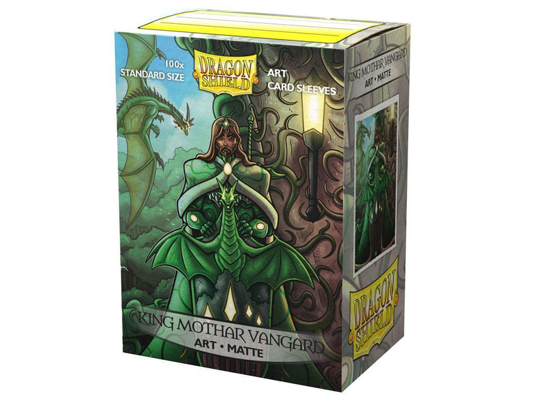 Dragon Shield Art Sleeve - King Mothar Vangard 100ct - Destination Retro