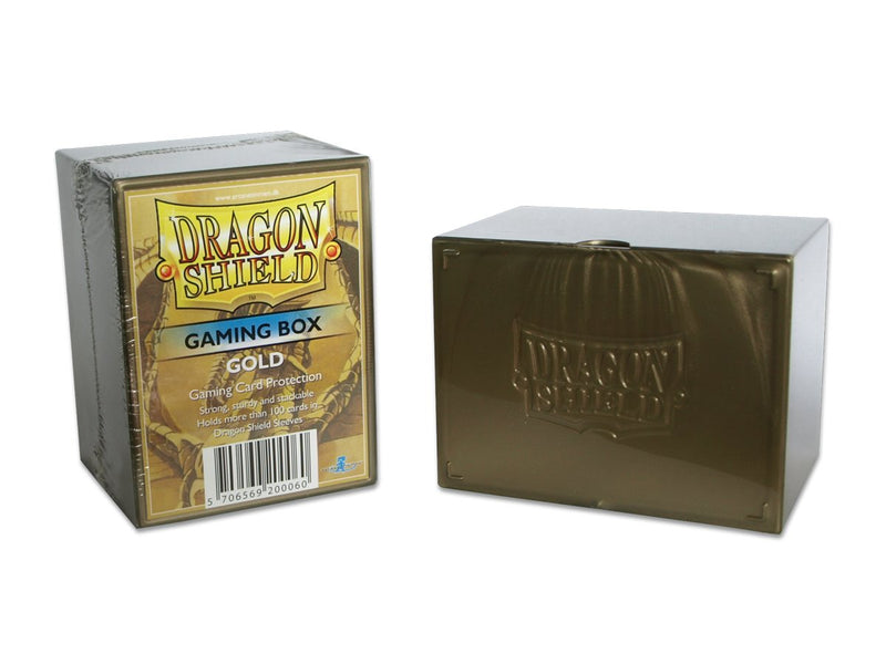 Dragon Shield Gaming Box – Gold - Destination Retro