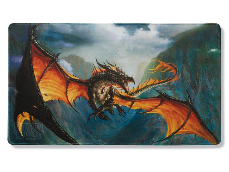 Dragon Shield Playmat –   ‘Amina’ Obsidian Queen - Destination Retro