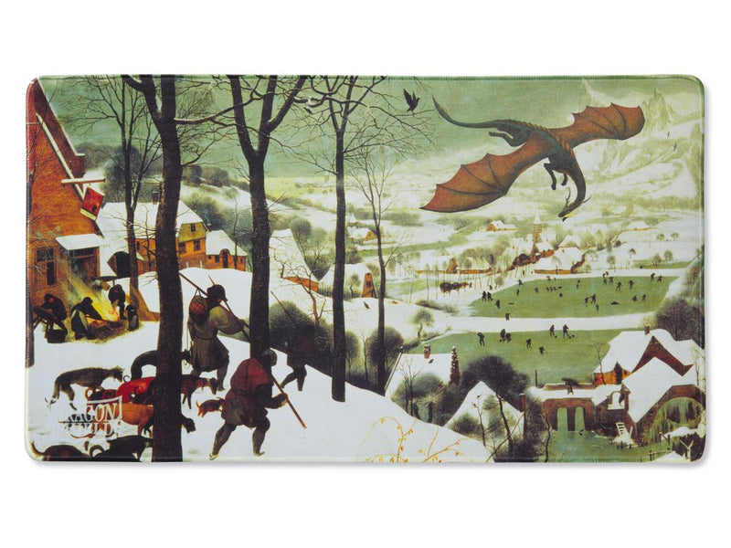 Dragon Shield Playmat – ‘Hunters in the Snow’ - Destination Retro