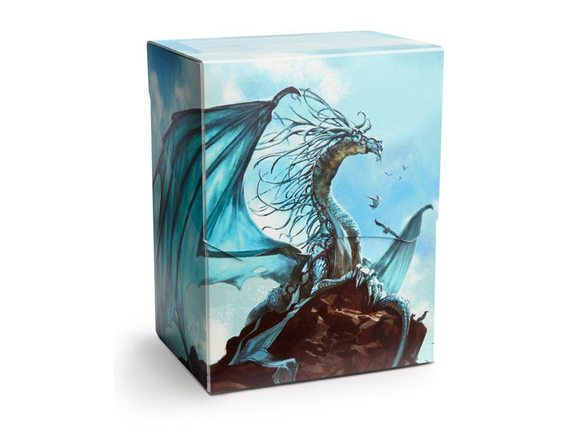 Dragon Shield Deck Shell –  Silver ‘Caelum’ - Destination Retro