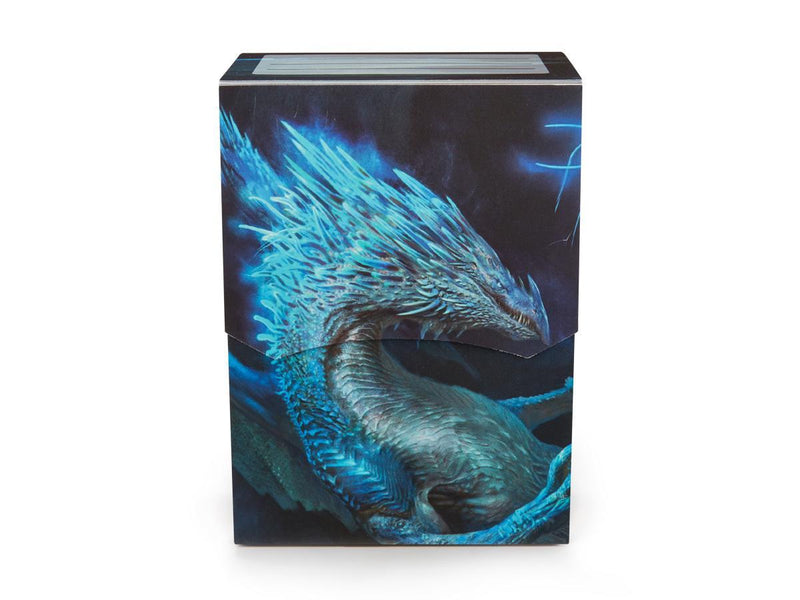 Dragon Shield Deck Shell – Night Blue ‘Botan’ - Destination Retro
