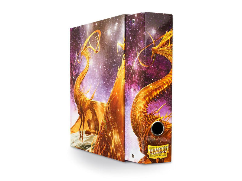 Dragon Shield Binder – ‘Glist’ Queen of Golds - Destination Retro