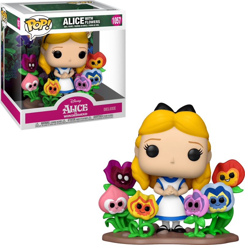 Alice With Flowers (Alice in Wonderland) - Destination Retro