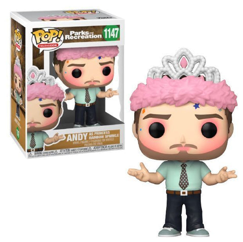 Andy as Princess Rainbow Sparkle (Parks and Recreation) - Destination Retro