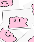 NightK - Not Chewed Up Bubble Gum -  Peeker Sticker - Destination Retro