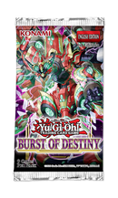 YU-GI-OH! - BURST OF DESTINY - BOOSTER PACK (1ST EDITION) - Destination Retro
