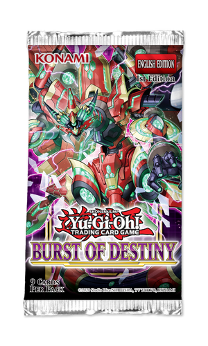 YU-GI-OH! - BURST OF DESTINY - BOOSTER PACK (1ST EDITION) - Destination Retro