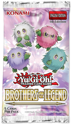 YU-GI-OH! - BROTHERS OF LEGEND - BOOSTER PACK (1ST EDITION) - Destination Retro