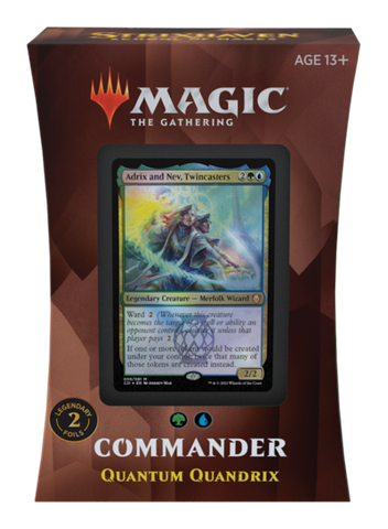 MTG - STRIXHAVEN COMMANDER 2021 - QUANTUM QUANDRIX - Destination Retro