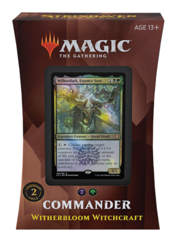 MTG - STRIXHAVEN COMMANDER 2021 - WITHERBLOOM WITCHCRAFT - Destination Retro