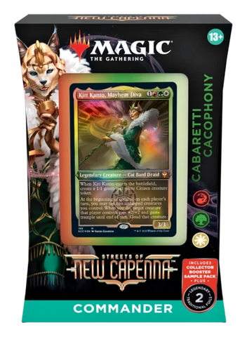 MTG - STREETS OF NEW CAPENNA - COMMANDER DECK - CABARETTI CACOPHONY - Destination Retro