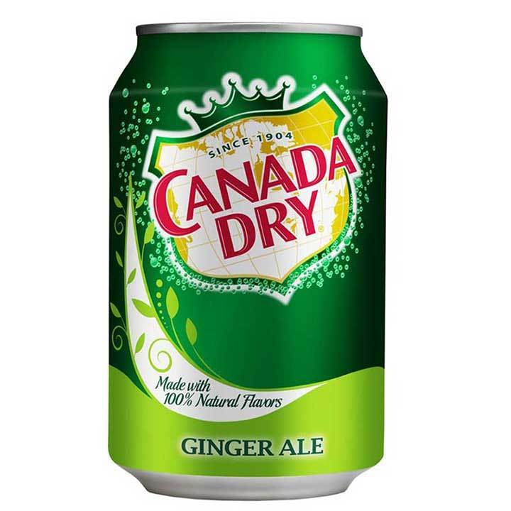 Canada Dry Ginger Ale Soda Can - Destination Retro