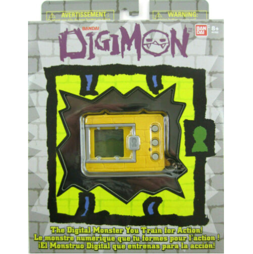 Digimon- "20th Anniversary" Digivice-Vpet  [Yellow] - Destination Retro