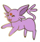 NightK - Purple Kitty -  Enamel Charm - Destination Retro