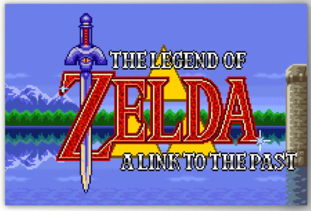 CANVAS PRINT - "ZELDA" A LINK TO THE PAST - 24"x16" - Destination Retro