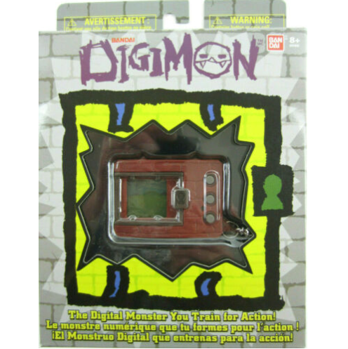 Digimon- "20th Anniversary" Digivice-Vpet  [Red] - Destination Retro