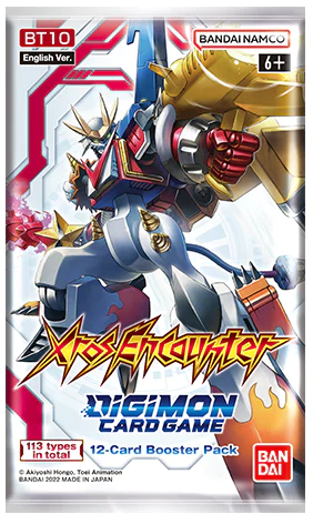 DIGIMON CARD GAME - XROS ENCOUNTER BOOSTER PACK - Destination Retro
