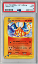 PSA - MINT 9 - CHARIZARD - EXPEDITION - Destination Retro