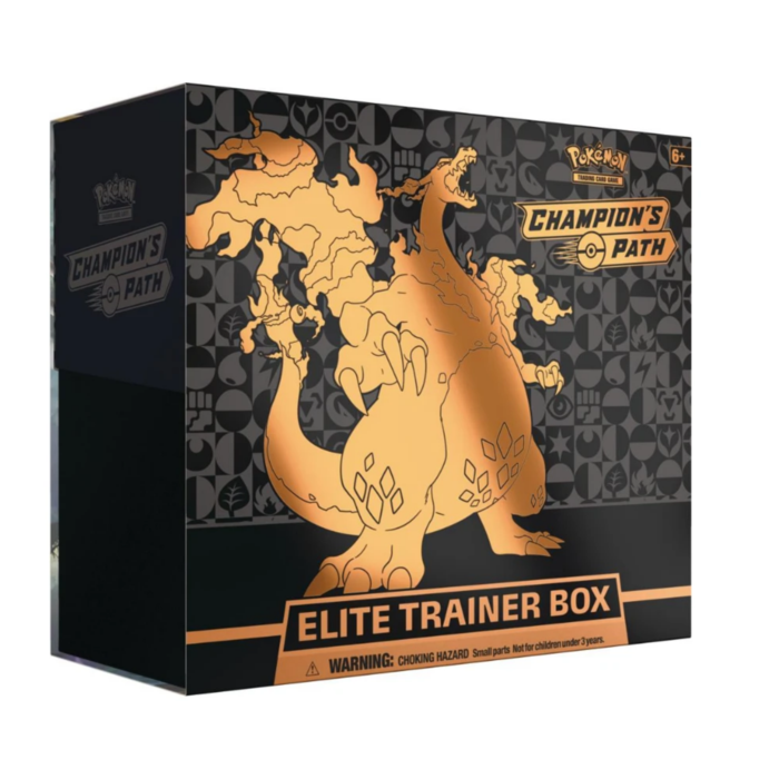 Pokemon Champion's Path Elite Trainer Box - Destination Retro