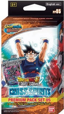 DRAGON BALL SUPER - CROSS SPIRITS - PREMIUM PACK SET 05 - Destination Retro