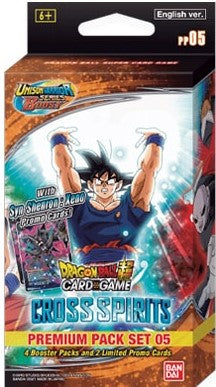 DRAGON BALL SUPER - CROSS SPIRITS - PREMIUM PACK SET 05 - Destination Retro