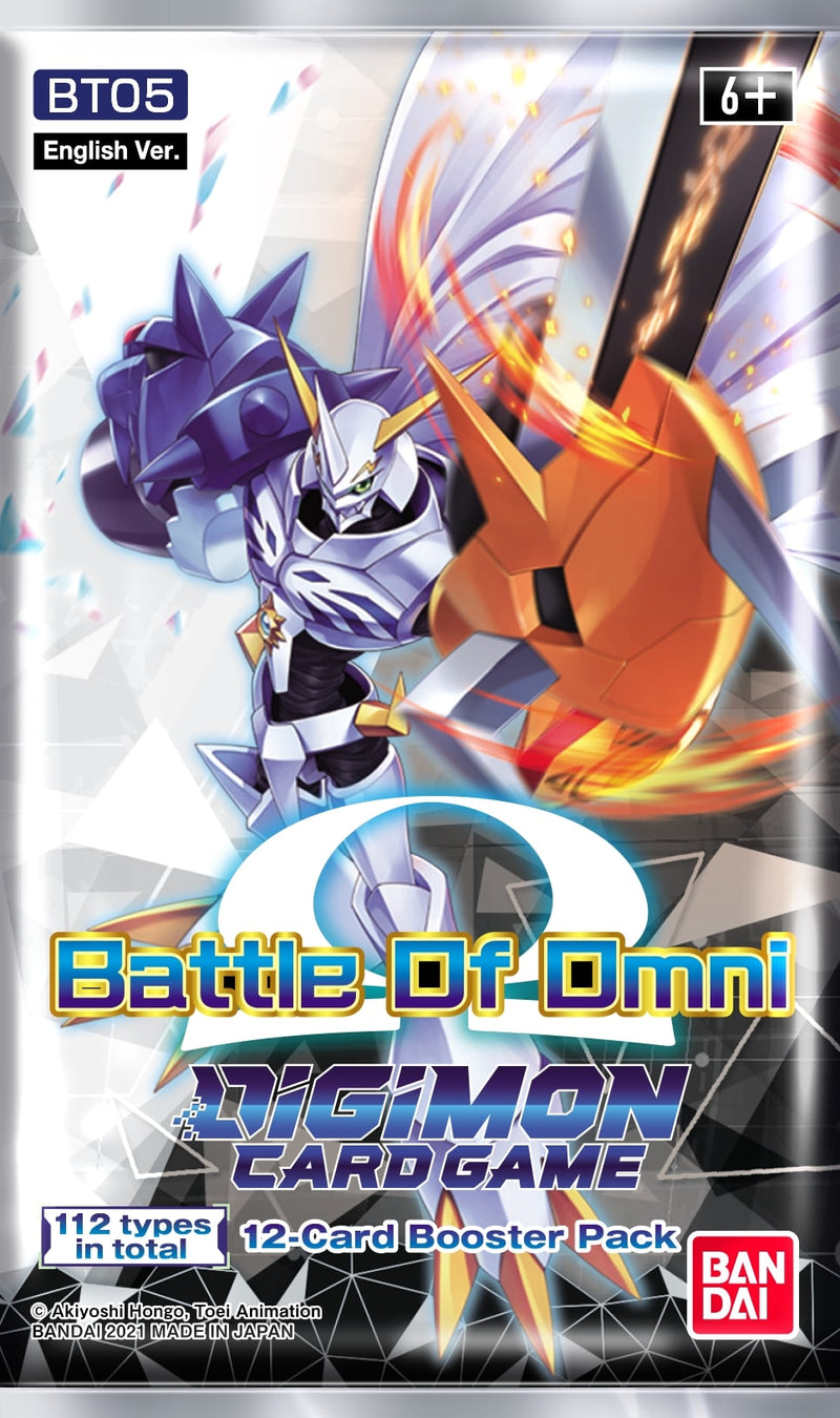 DIGIMON CARD GAME - BATTLE OF OMNI - BOOSTER PACK - Destination Retro